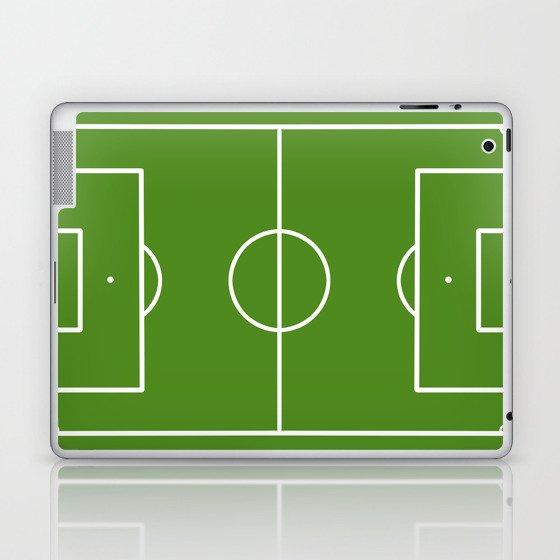 Football field fun design soccer field Laptop & iPad Skin