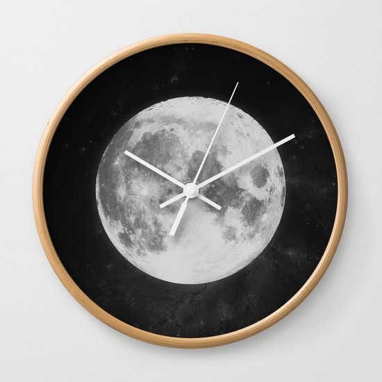 The Moon Wall Clock