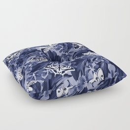Blue butterflies Floor Pillow