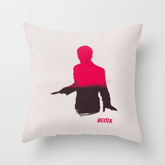The Dark Passenger Throw Pillow