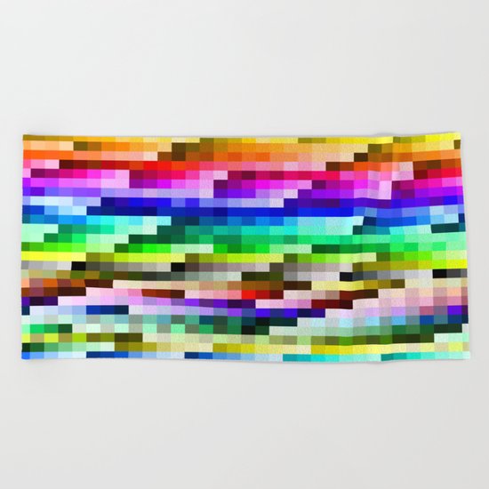 STENDHAL SYNDROME Beach Towel