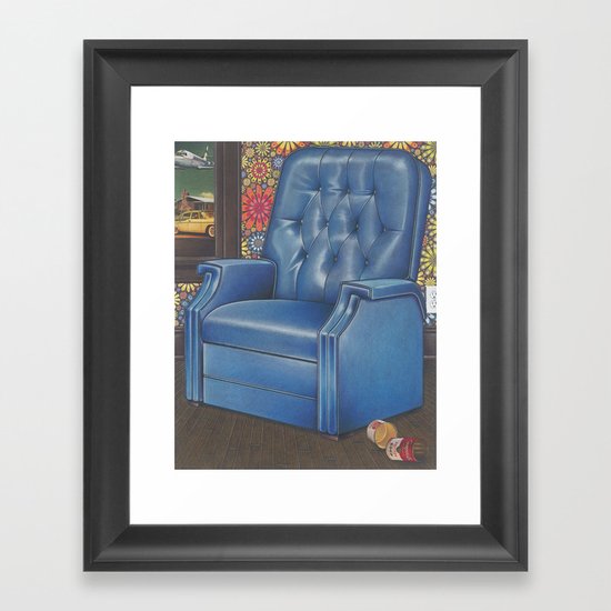 collision Framed Art Print