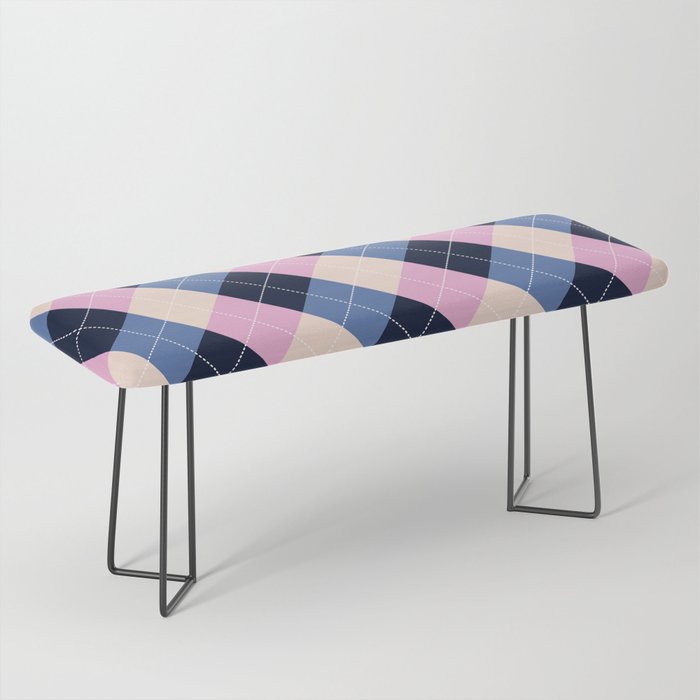 something argyle 2 Bench