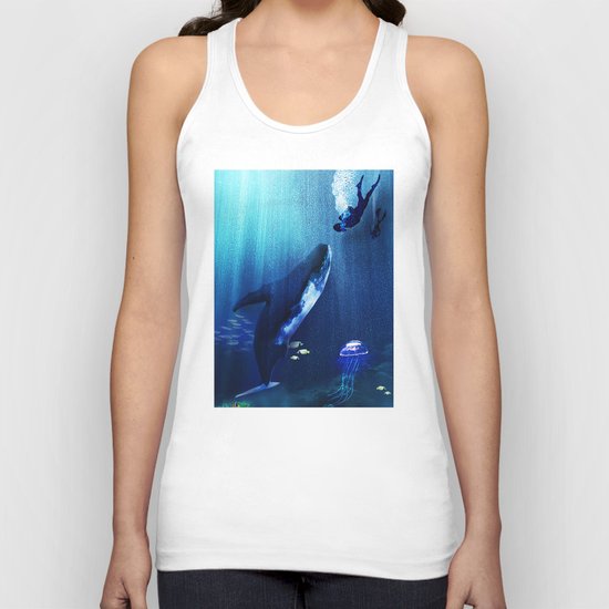 A STRANGE KISS Unisex Tank Top
