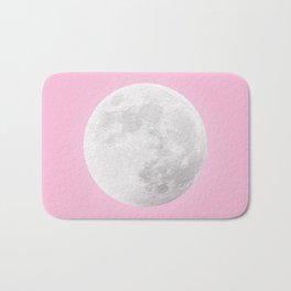 WHITE MOON + PINK SKY Badematte
