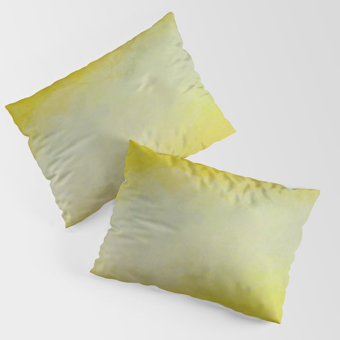 Sunny yellow green Pillow Sham