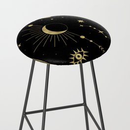 The Moon or La Lune Gold Edition Bar Stool