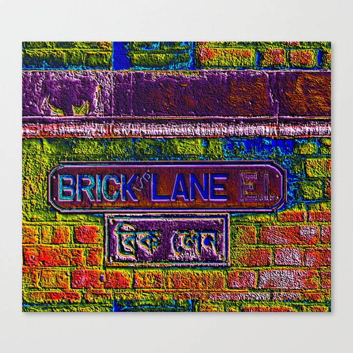Brick Lane Canvas Print
