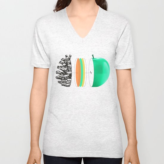 pineapple, the original Unisex V-Neck