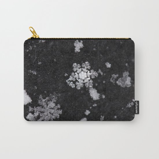 Snowflakes Carry-All Pouch