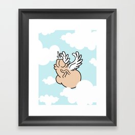 Winged Chub Framed Art Print