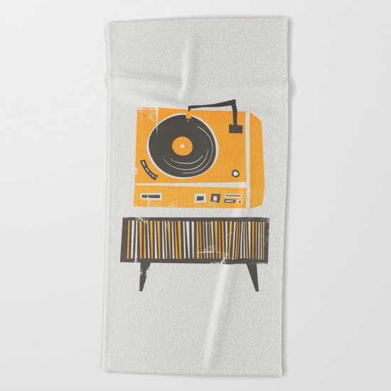 Vinyl Deck Beach Towel