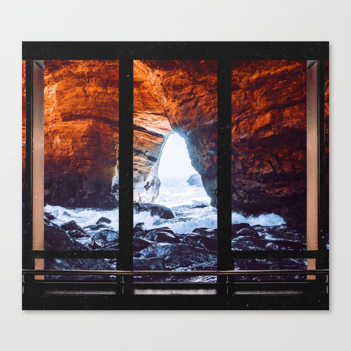 Window to the Cave Canvas Print