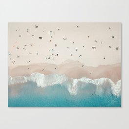 Bondi Beach Waves  Canvas Print