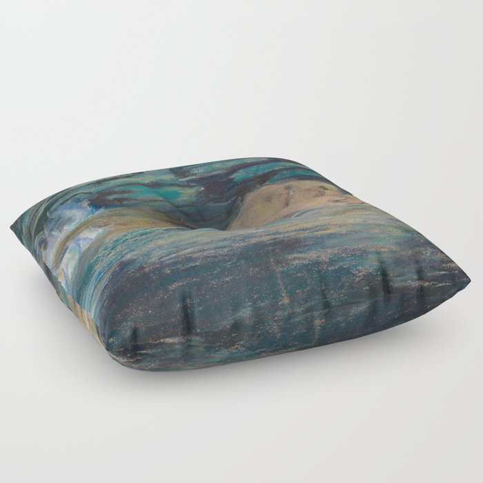 Waterlily - Alice Pike Barney Floor Pillow