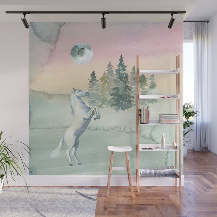 Winter wonderland 11 Wall Mural by julianarw | Society6