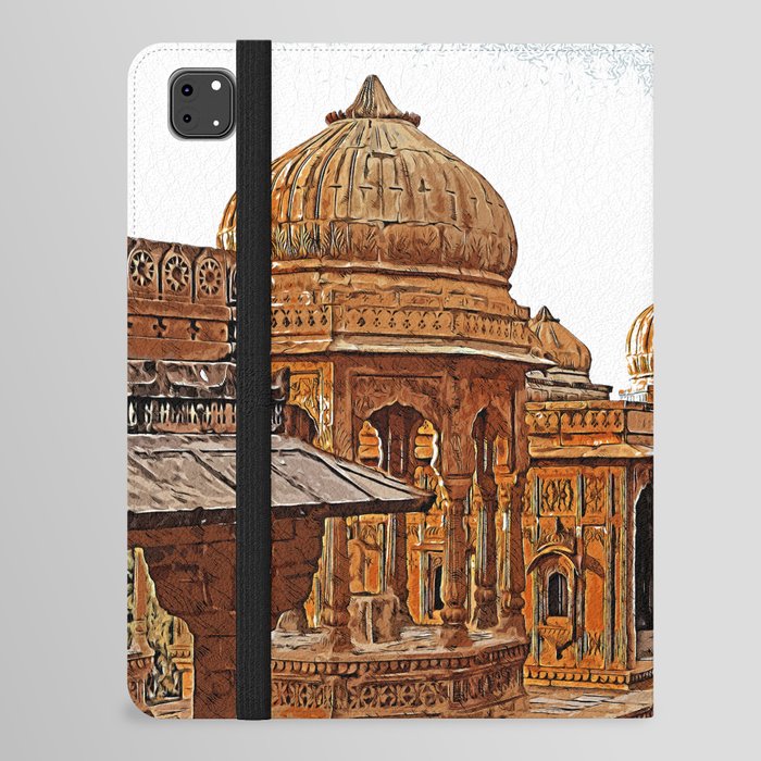 Bada Bagh, Rajasthan state of India color art iPad Folio Case