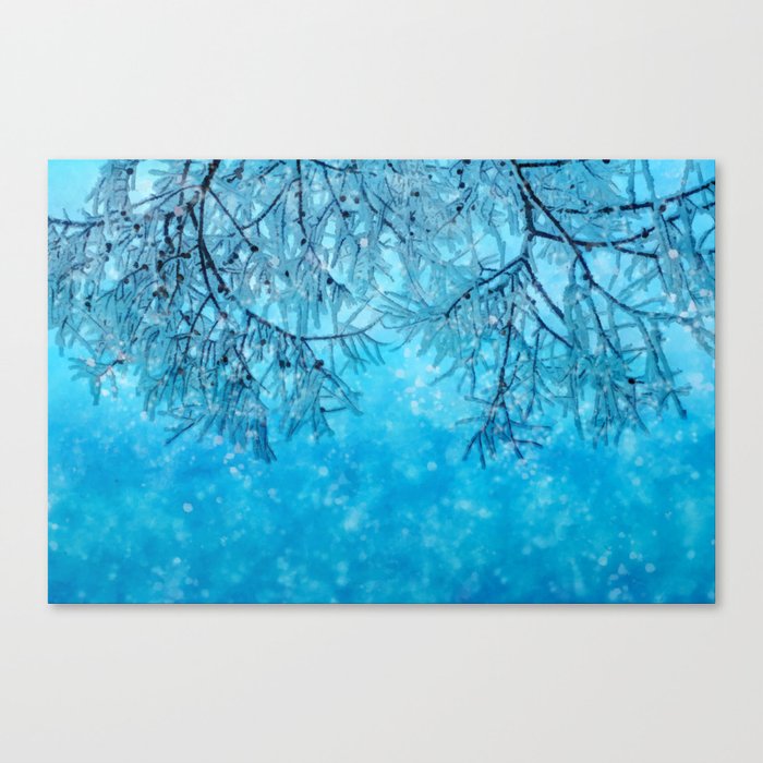 Winter vibes Canvas Print