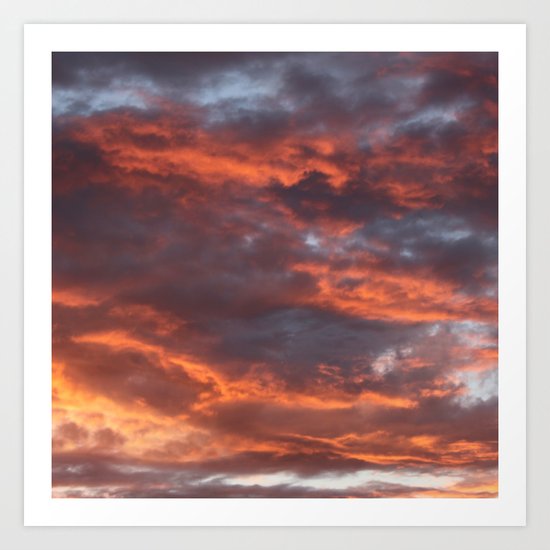 The Sun Will Set Art Print