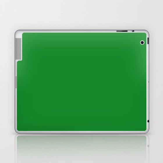 Primary Color Green Laptop & iPad Skin