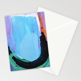 Abstract colour spectrum Stationery Cards