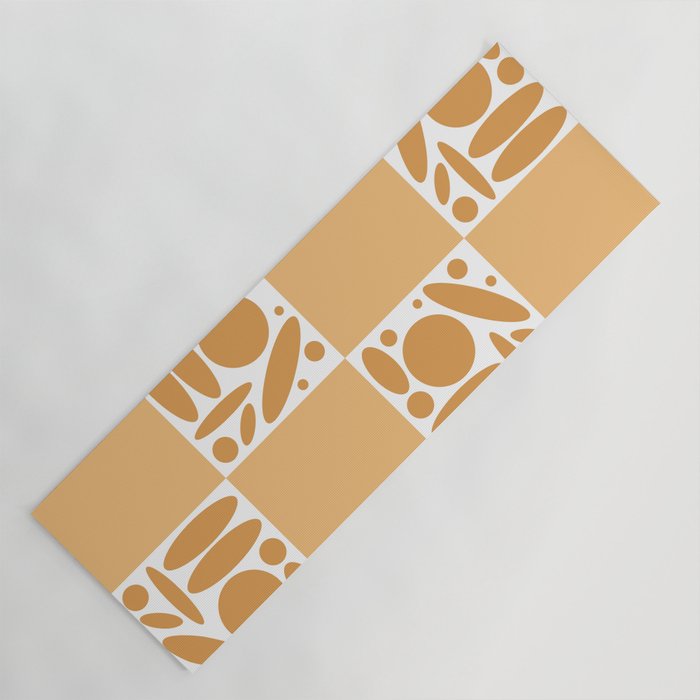 Geometric modern shapes 5 Yoga Mat