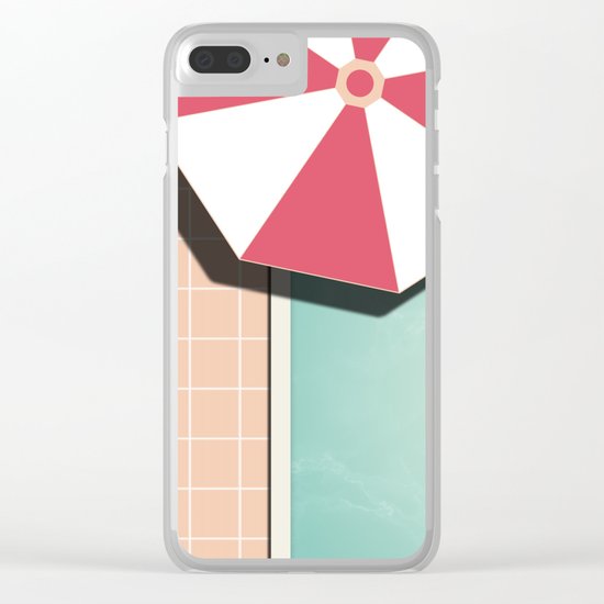 Private Pool #society6 #decor #buyart Clear iPhone Case