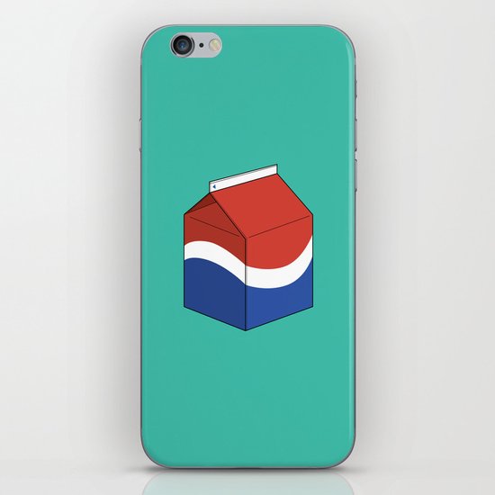 Pepsi in a box iPhone & iPod Skin