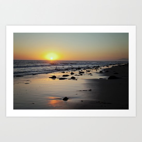 Emmawood Sunset Art Print