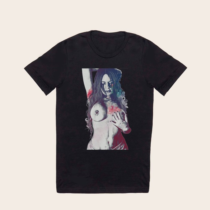 Paint a Vulgar Picture rtq female nude erotic portrait T Shirt by