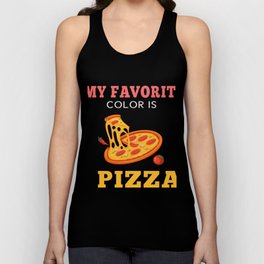 Best Gift For Daughter/Son. Costume For Pizza Lover. Tank Top