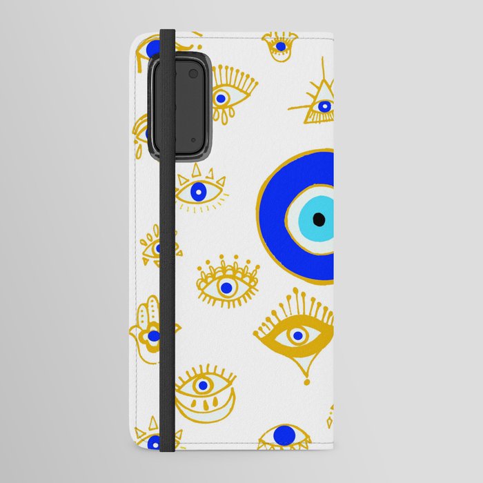 evil eye Android Wallet Case
