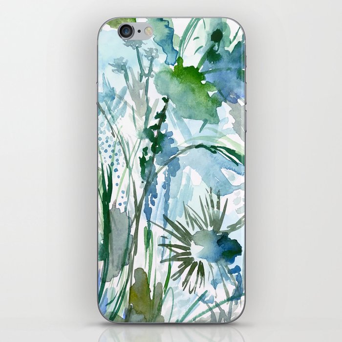 marelle: watercolor floral iPhone Skin
