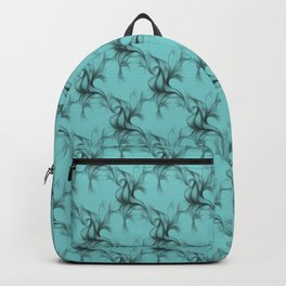 Lips Abstract - Blue Design Backpack