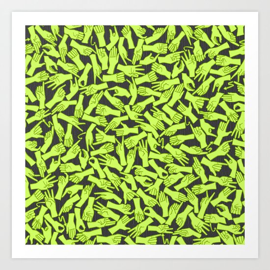 Visual English I Art Print
