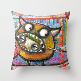 I Don't Know How This Happened Throw Pillow