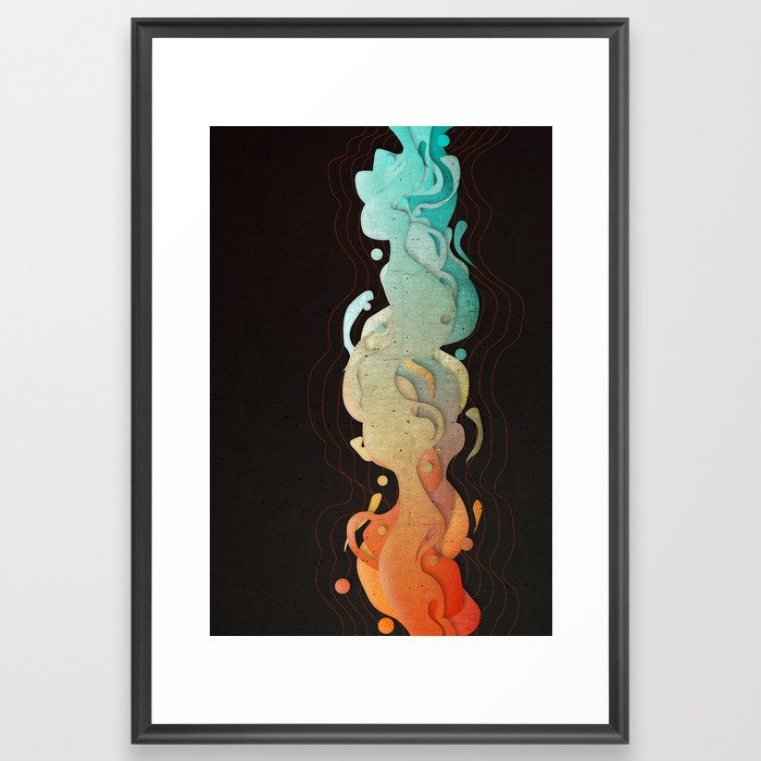 the energy within Framed Art Print