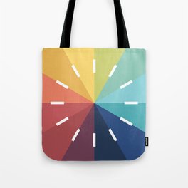 Modern Color Wheel Tote Bag