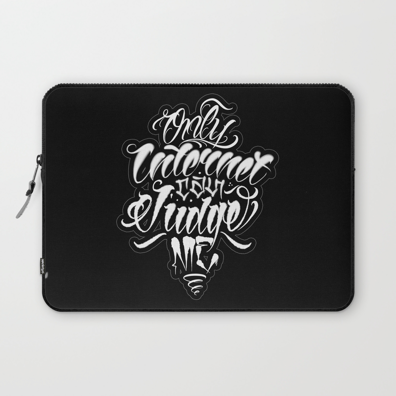 Only Internet Can Judge Me Laptop Sleeve By Hardtimes Society6
