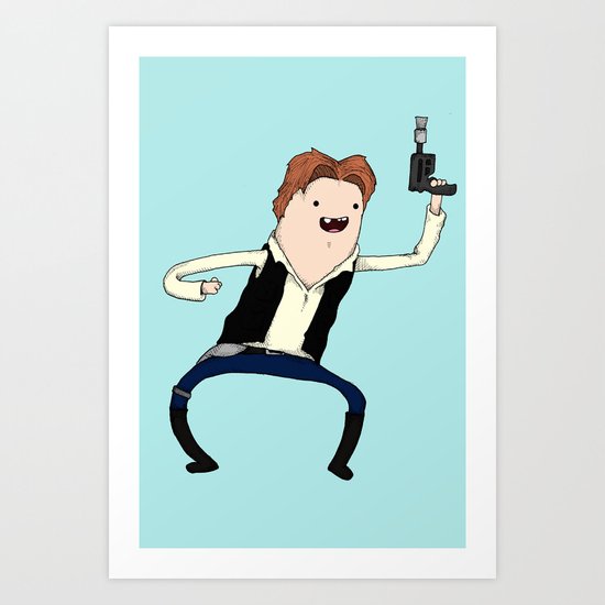 Space Adventure! ; San Holo Art Print