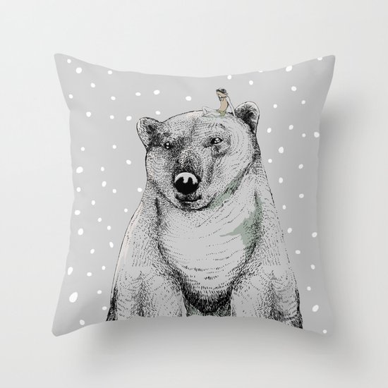 Winter Wonderland Throw Pillow