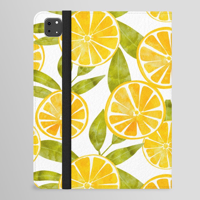 Lemons iPad Folio Case