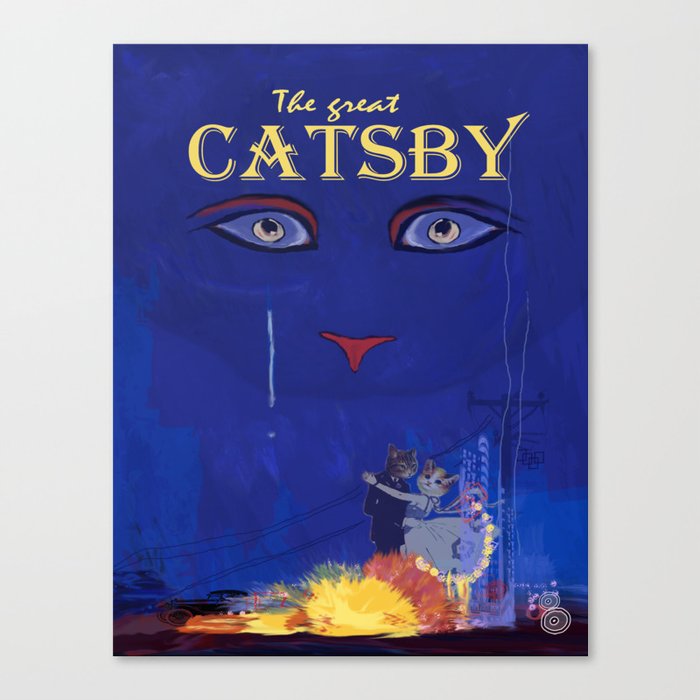 The Great Catsby Canvas Print
