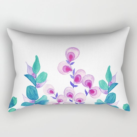 Pink Lady Rectangular Pillow