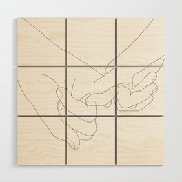 Pinky Promise Wood Wall Art