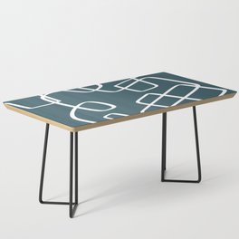 Abstract minimal line drawing 9 Coffee Table