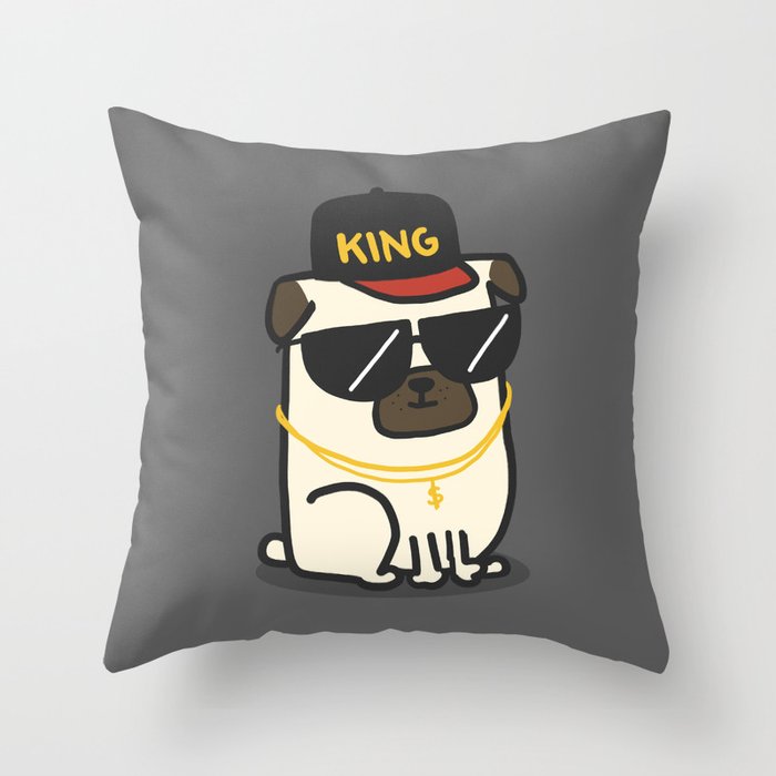 Dawg Throw Pillow