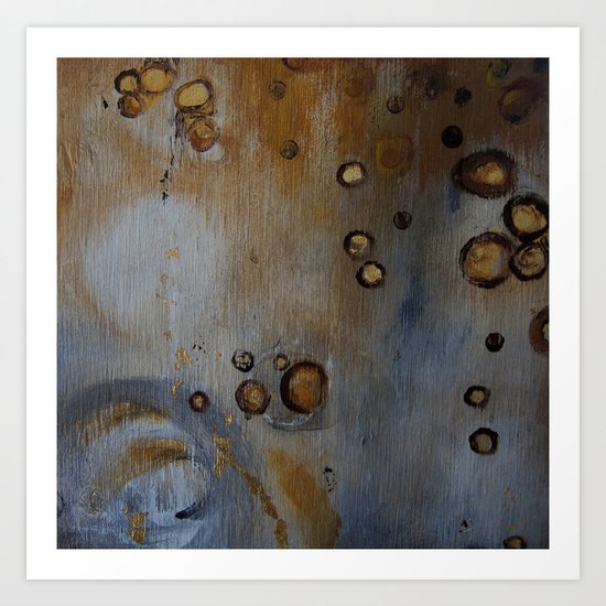 gold dust Art Print