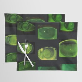 green eye aesthetic  Placemat