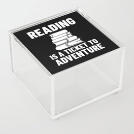 Reader Book Reading Bookworm Librarian Acrylic Box